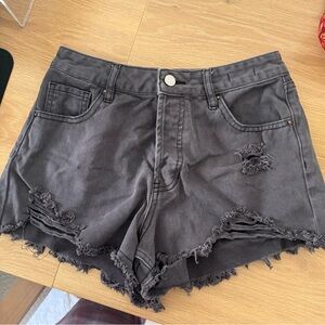 Pacsun black jean shorts